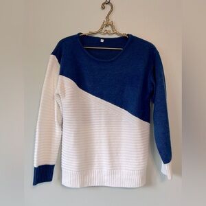 Colorblock sweater